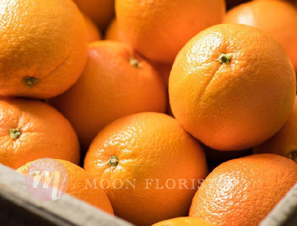 中秋生果籃, 中秋禮盒, Moon Florist -orange