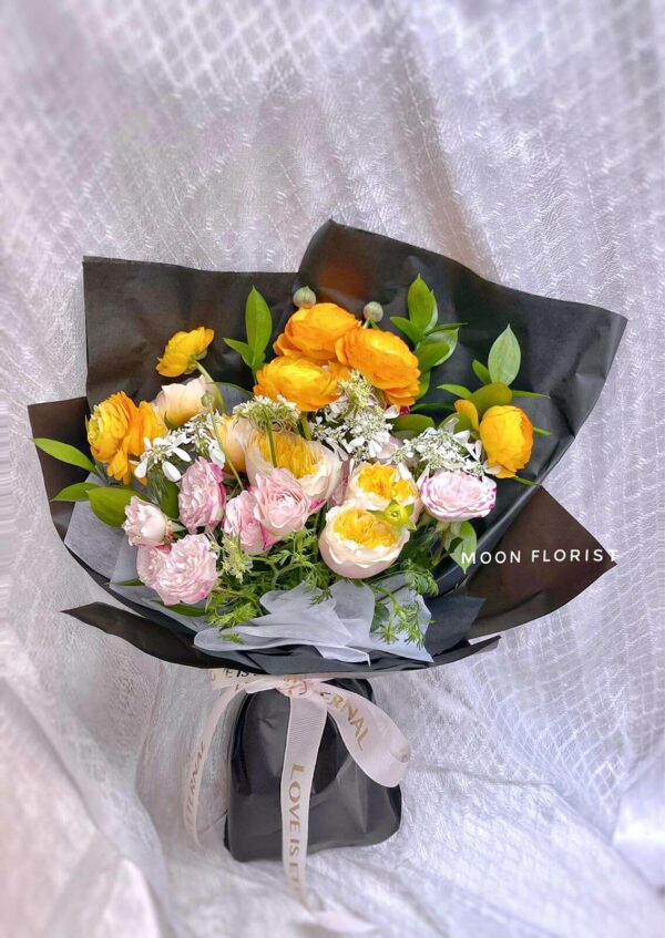 母親節花束, 母親節花, Moon Florist -燦爛玫瑰03