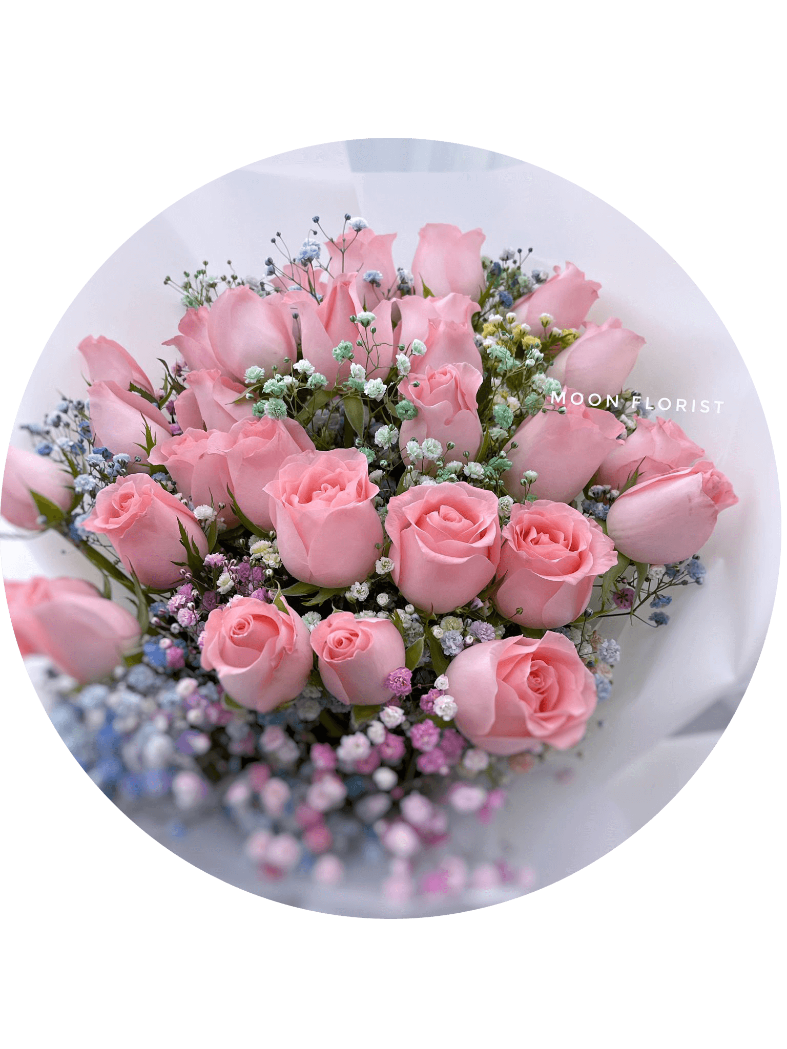 鮮花花束, 鮮花花球, Moon Florist -rose1