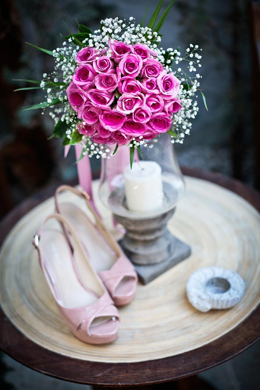 婚禮場地佈置, 婚宴場地佈置, Moon Florist -pink roses