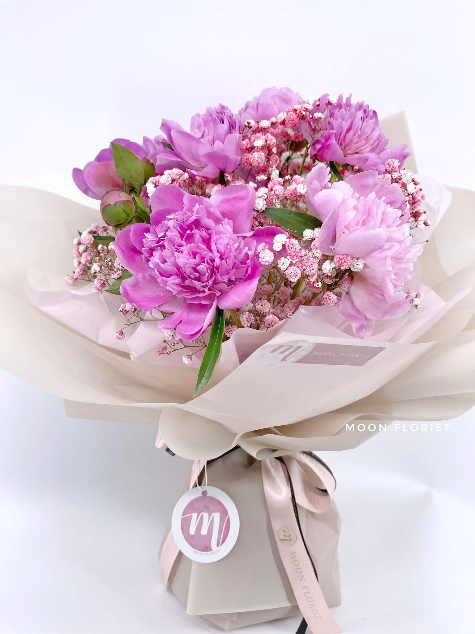 探病花, 探病花束, Moon Florist - pink flowers