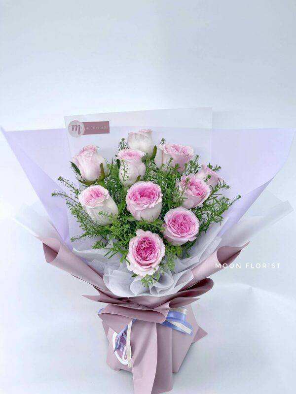 生日花束, 生日送花, Moon Florist即日送花 -燦爛的微笑玫瑰01