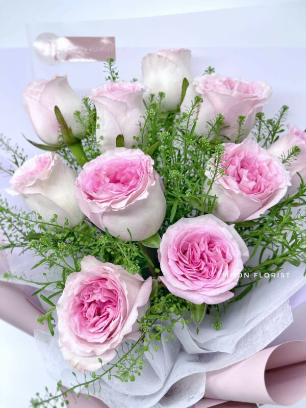 生日花束, 生日送花, Moon Florist即日送花 -燦爛的微笑玫瑰02