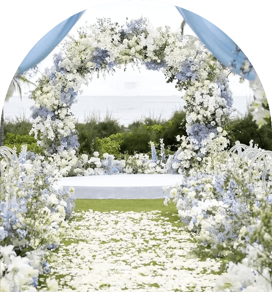 婚禮佈置鮮花，婚禮佈置 18