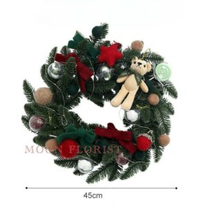 聖誕花環DIY，聖誕花環班，聖誕花環手工 -23102701