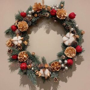 聖誕花環DIY，聖誕花環班，聖誕花環手工 -23102703